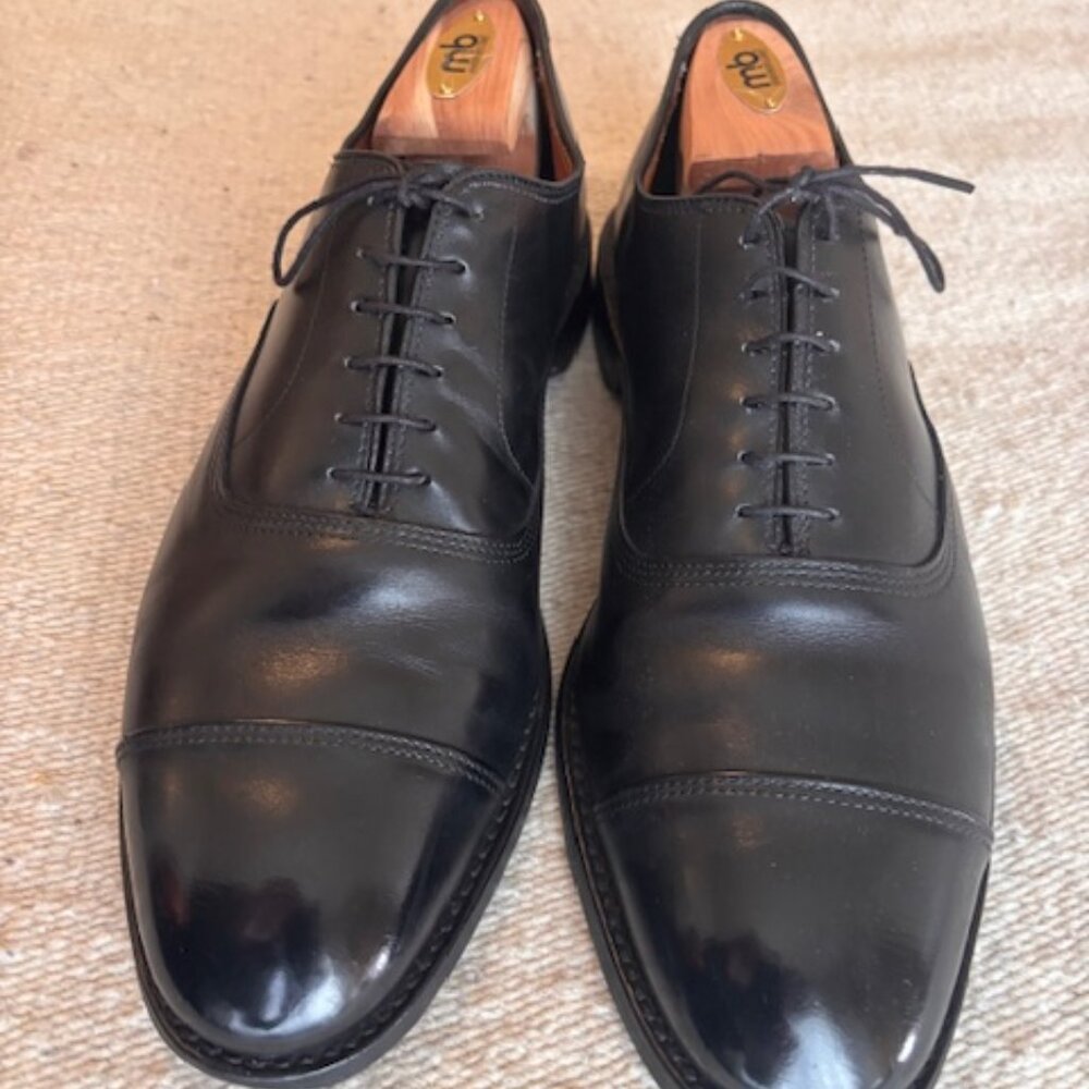Allen Edmonds Black Park Avenue Oxfords